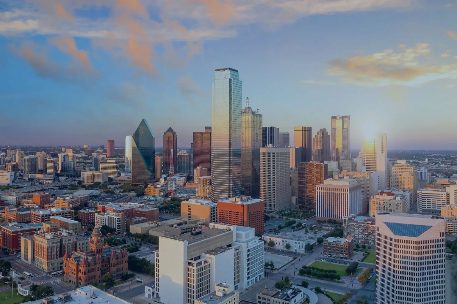 Dallas Texas skyline — KMCS IT LLC local IT provider